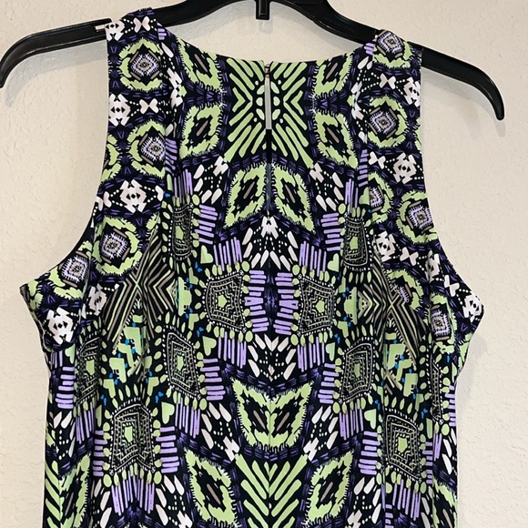 London Time sleeveless long stretch maxi dress Size 10 - Picture 5 of 7